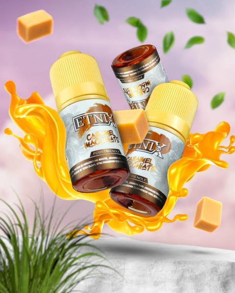 HW10 ETNIX CARAMEL MACCHIATO PODS FRIENDLY 12MG 30ML - Vapekanbaru : Vape Store Pekanbaru 