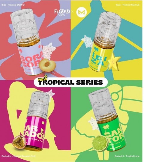 FOOM TROPICAL SERIES V2 30ML 30MG BY FOOM X MILDOS E-LIQUID