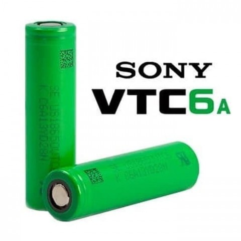 Sony VTC 6A Battery 18650 - Vapekanbaru : Vape Store Pekanbaru 