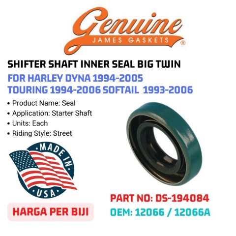 Budung Cycles - GENUINE JAMES GASKETS SHIFTER SHAFT INNER SEAL BIG