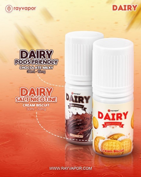 DAIRY CHOCOLATE MILKY PODS FRIENDLY 15MG 30ML - Vapekanbaru : Vape Store Pekanbaru 