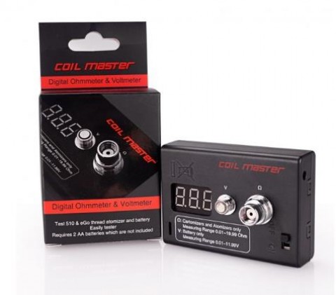 OHM METER COIL MASTER - Vapekanbaru : Vape Store Pekanbaru 