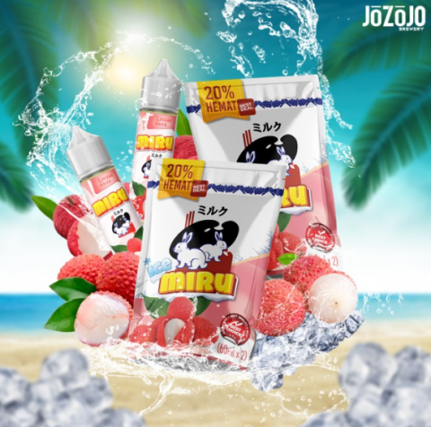 Miru lychee 60ml 3mg - Vapekanbaru : Vape Store Pekanbaru 