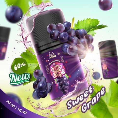 Lunar Sweet Grape 60ml - Vapekanbaru : Vape Store Pekanbaru 