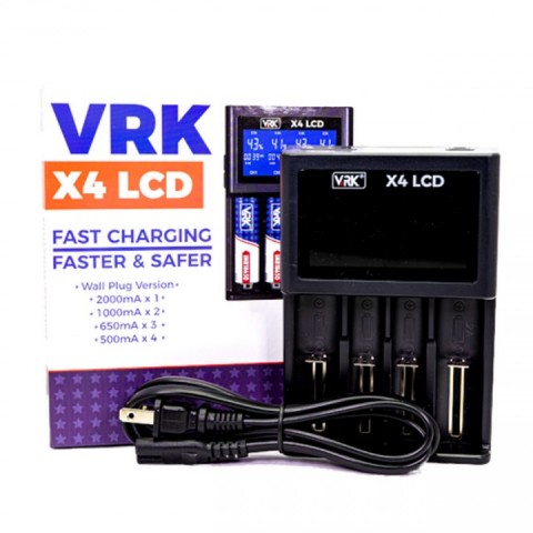 Charger VRK by Preva X4 LCD - Vapekanbaru : Vape Store Pekanbaru 