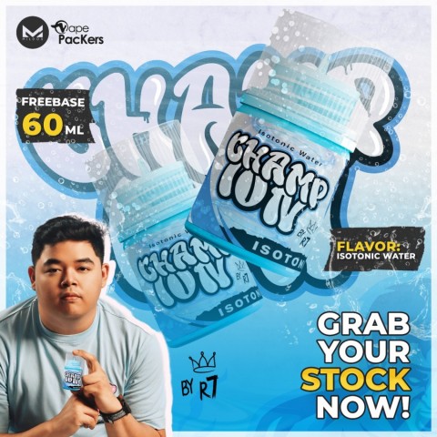 Champion Isotonic Water 60ML - Vapekanbaru : Vape Store Pekanbaru 
