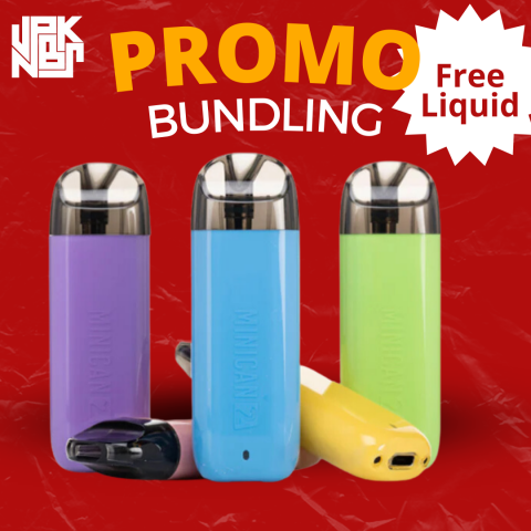 ASPIRE MINICAN 2 FREE LIQUID - Vapekanbaru : Vape Store Pekanbaru 