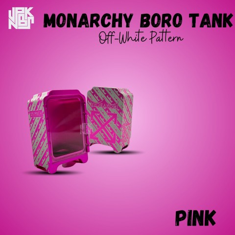 Monarchy boro tank off-white pattern - Vapekanbaru : Vape Store Pekanbaru 