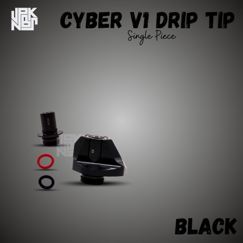 CYBER V1 DRIPTIP SINGLE PIECE - Vapekanbaru : Vape Store Pekanbaru 