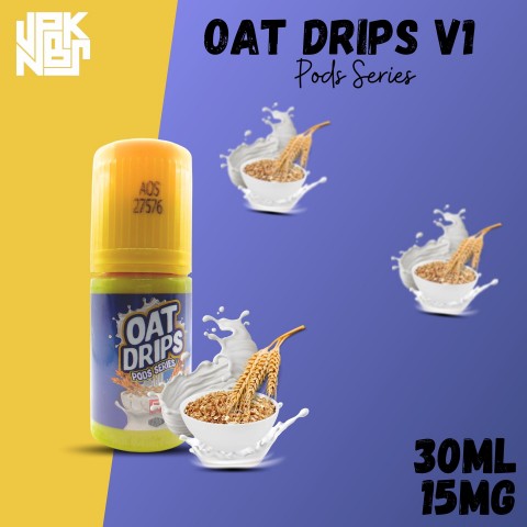 Oat Drips Pods Friendly 15mg 30ml - Vapekanbaru : Vape Store Pekanbaru 