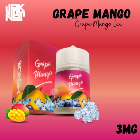 R57 Grape Mango 60ML by Hero57 - Vapekanbaru : Vape Store Pekanbaru 