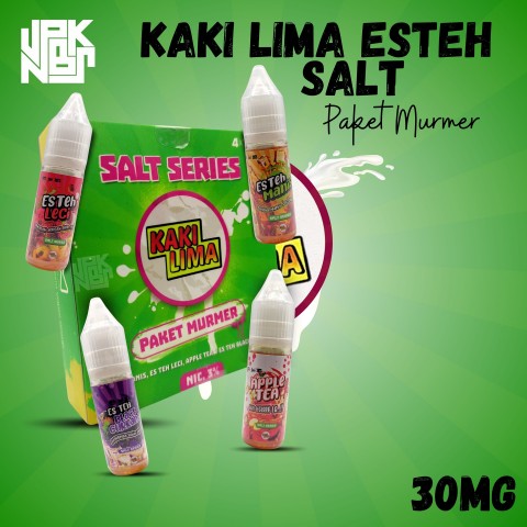 KAKI LIMA ES TEH PAKET MURMER SALT 30MG - Vapekanbaru : Vape Store Pekanbaru 