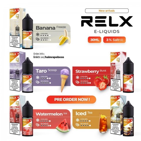 RELX SALT SERIES 30ML 30MG BY RELX E-LIQUID