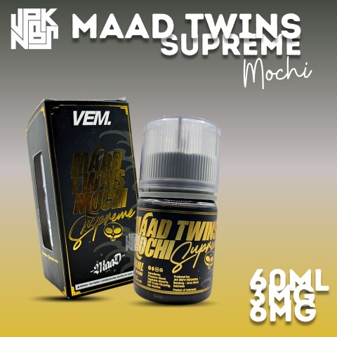 VEM JUICE MAAD TWINS MOCHI SUPREME - Vapekanbaru : Vape Store Pekanbaru 