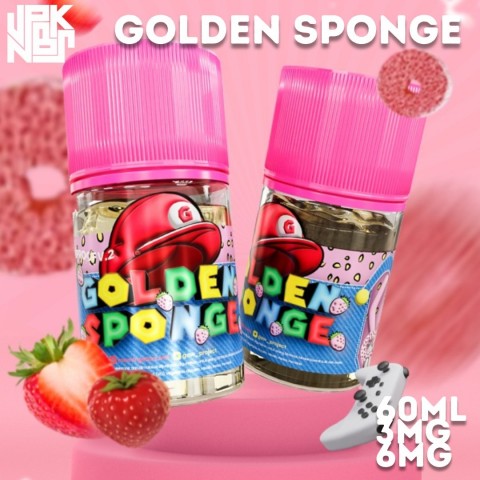 MSI GOLDEN SPONGE (STRAWBERRY SPONGE) 60ML - Vapekanbaru : Vape Store Pekanbaru 
