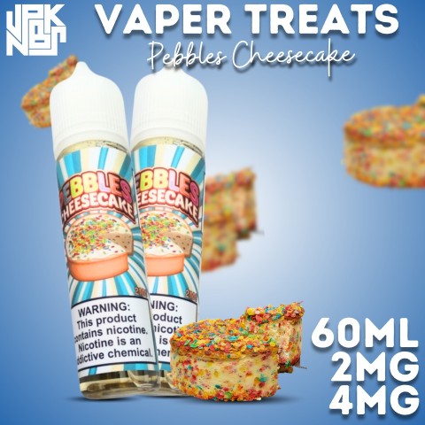 Vaper Treats Peebles Cheesecake 60ml - Vapekanbaru : Vape Store Pekanbaru 