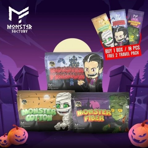 MONSTER COTTON - Vapekanbaru : Vape Store Pekanbaru 