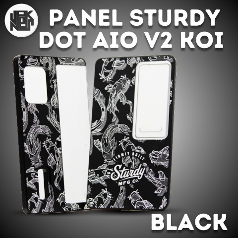 Panel Sturdy Dot Aio V2 KOi Black - Vapekanbaru : Vape Store Pekanbaru 
