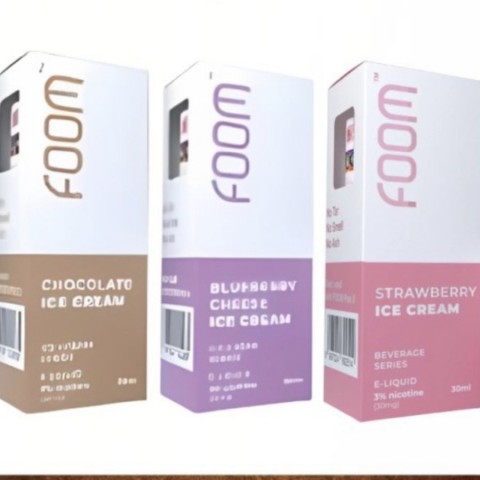 FOOM ICE CREAM SERIES SALTNIC 30ML 30MG BY FOOM E-LIQUID