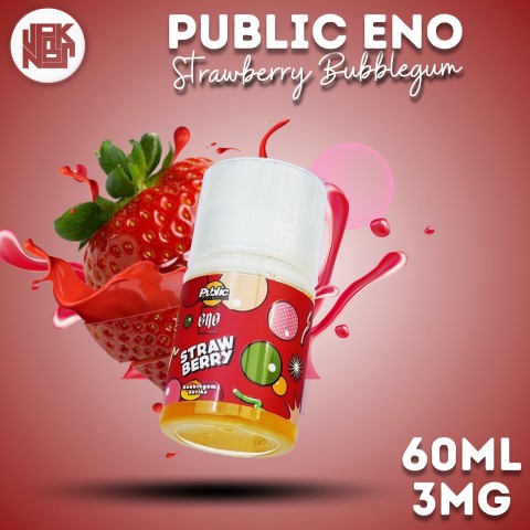 Public Eno Bubblegum 2023 60ML - Vapekanbaru : Vape Store Pekanbaru 