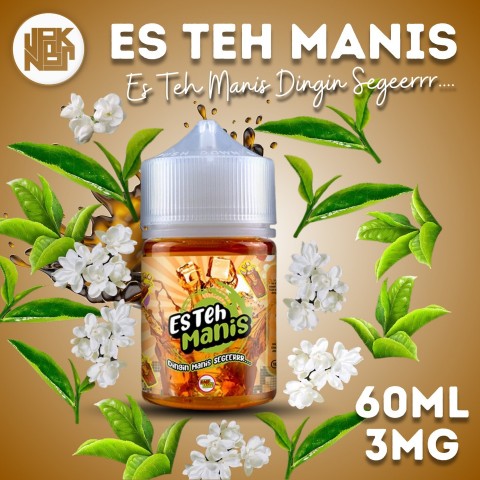 Kaki Lima Es Teh Leci 60ML - Vapekanbaru : Vape Store Pekanbaru 