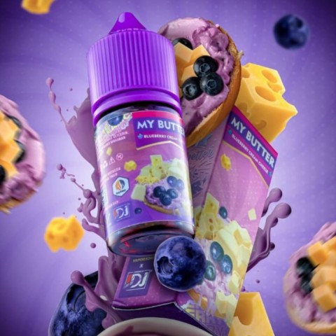 My Butter V2 Blueberry Cream Cheese 30ML - Vapekanbaru : Vape Store Pekanbaru 