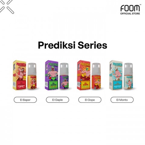 FOOM X THE PREDIKSI SALTNIC SERIES 30ML 30MG BY FOOM E-LIQUID