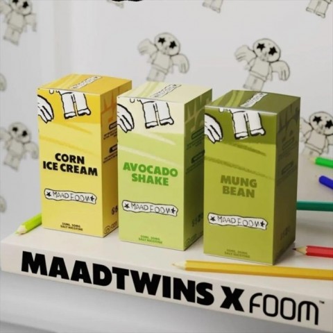 MAAD FOOM SALTNIC SERIES 30ML 30MG BY FOOM E-LIQUID