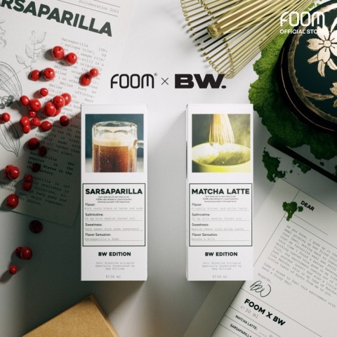 FOOM X BOY WILLIAM SERIES 30ML 30MG BY FOOM E-LIQUID