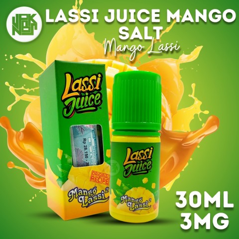 Lassi Juice Mango Lassi Salt 30ml 30mg - Vapekanbaru : Vape Store Pekanbaru 