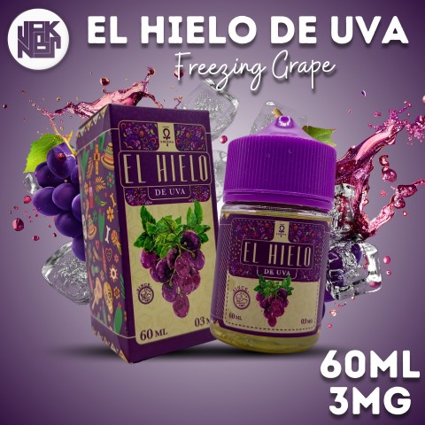 EL Hiello De Uva (Freezing Grape) 3MG 60ML - Vapekanbaru : Vape Store Pekanbaru 