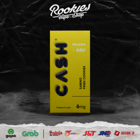 Beli CASH Sabino Fried Cookies 60ML | Rookies Vapor