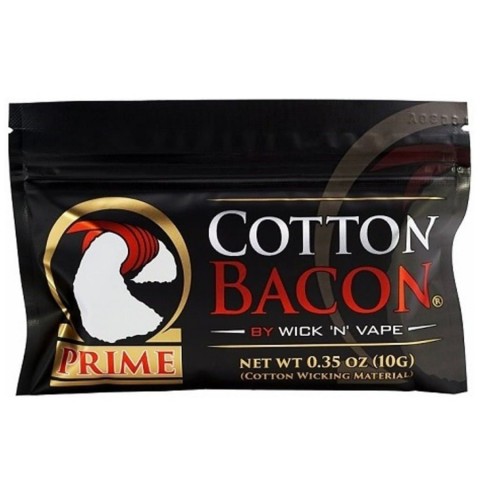COTTON BACON PRIME BY WICK N VAPE KAPAS ORGANIC FOR VAPORIZER VAPE