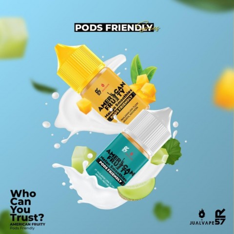 AMERICAN FRUITY PODS FRIENDLY 12MG 30ML By JUAL VAPE X R57