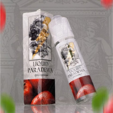 LIQUID PARADEWA APPLE ZEUS 60ML 3MG BY R CRAFT E-LIQUID VAPORIZER
