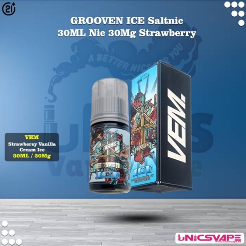 GROOVEN STRAWBERRY VANILLA 30ML BY VEM XINN