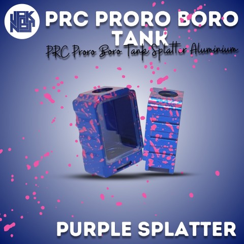 PRC Proro Boro Tank Splatter Aluminium - Vapekanbaru : Vape Store Pekanbaru 