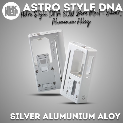 Astro DNA 60w Box Mod Aluminium White - Vapekanbaru : Vape Store Pekanbaru 