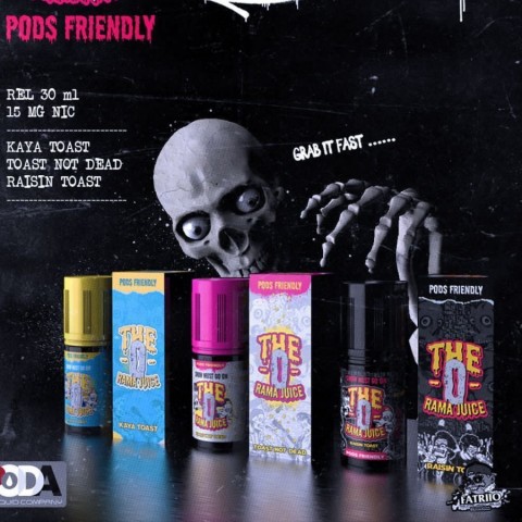 THE O RAMA PODS FRIENDLY SERIES 30ML 15MG BY FATRIO X PODA E-LIQUID