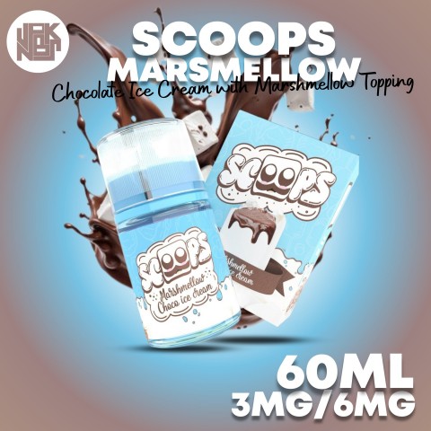 Drippers Scoops Marshmellow Choco Ice Cream 60ML (2024) - Vapekanbaru : Vape Store Pekanbaru 