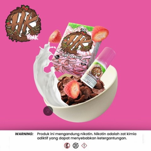 HAPPI KRUNCH V3 PINK 30ML CHOCOLATE CEREAL WITH STRAWBERRY MILK