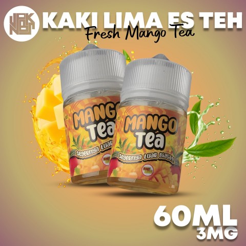 Kaki Lima Es Teh Mango 60ML (2023) - Vapekanbaru : Vape Store Pekanbaru 