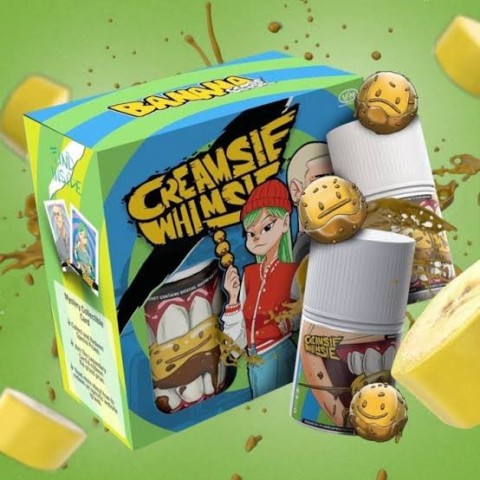 CREAMSIE WHIMSIE BANANA FREEBASE 60ML BY VEM JUICE E-LIQUID