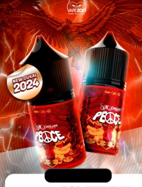 Slank Peace (Strawberry Fresh Cream) 12MG 30ML (2024) - Vapekanbaru : Vape Store Pekanbaru 