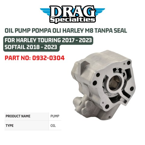 Prewired M8 Oil Pump For Harley 2017-up Touring Street Glide/Road Glide/Road King/Electra Glide & 2018-up Softail Breakout/Fat Bob/Fat Boy/Low Rider With Milwaukee 8 Engine, Oil Pumps - Canada - View #2
