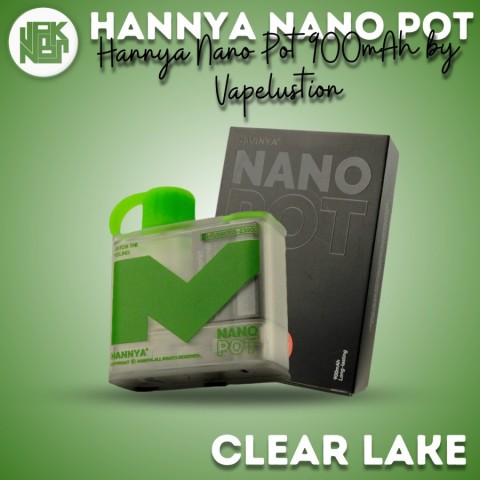 Hannya Nano Pot Pod Kit-Clear Lake - Vapekanbaru : Vape Store Pekanbaru 