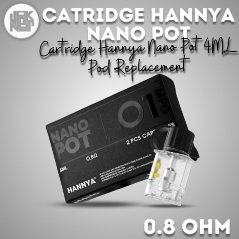 Hannya Nano Pot Caatridge - Vapekanbaru : Vape Store Pekanbaru 