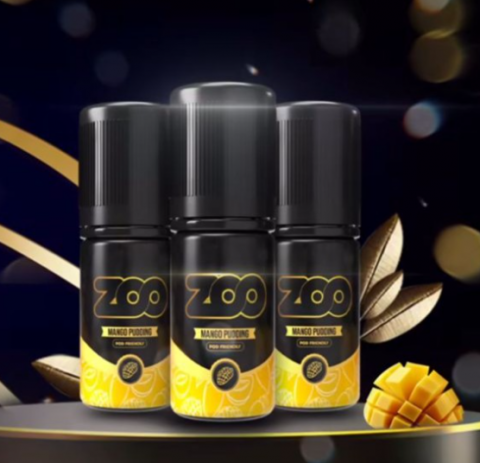 Vapezoo Zoo Mango Pudding Podsfriendly 12MG 30ML (2024) - Vapekanbaru : Vape Store Pekanbaru 