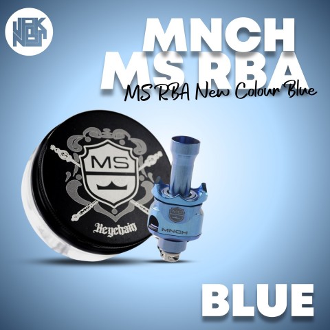 MS RBA New Colour Blue - Vapekanbaru : Vape Store Pekanbaru 