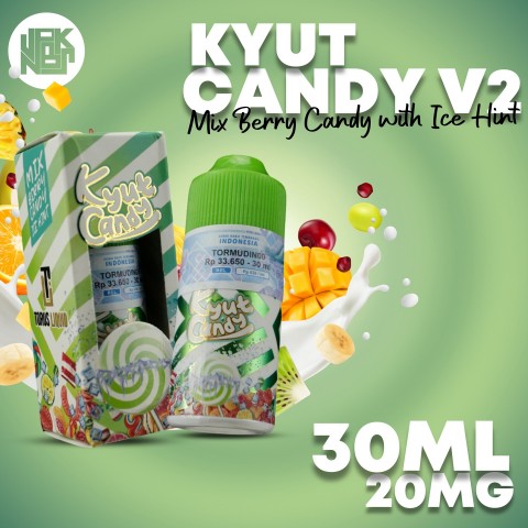 Kyut Candy V2 Mix Berry Candy Salt Nic 30ML - Vapekanbaru : Vape Store Pekanbaru 